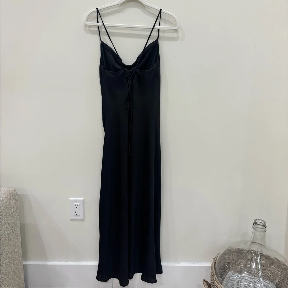 Willow & Clay Black Slip Dress - Size small - Picture 2 of 5